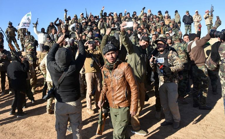 مليشيات الحشد الشعبي في العراق - أرشيفية