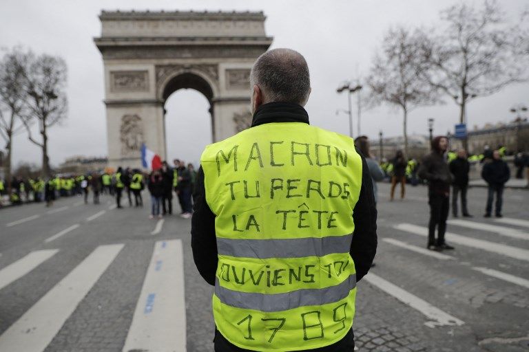 صدامات بين الشرطة الفرنسية ومحتجي السترات الصفراء