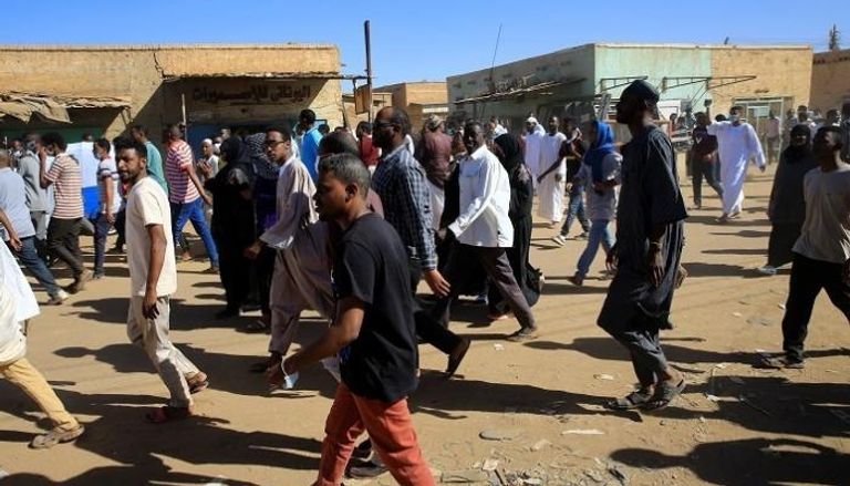 من مظاهرات السودان- رويترز