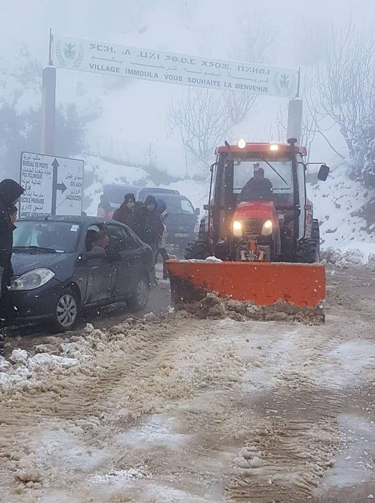 تدخل الجيش الجزائري