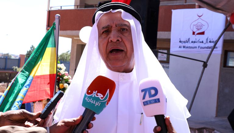 مدرسة الشيخ حمدان بن راشد في منطقة آيات بالعاصمة الإثيوبية