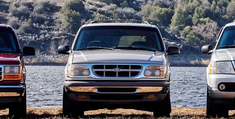 سيارة فورد EXPLORER في أجيالها الست