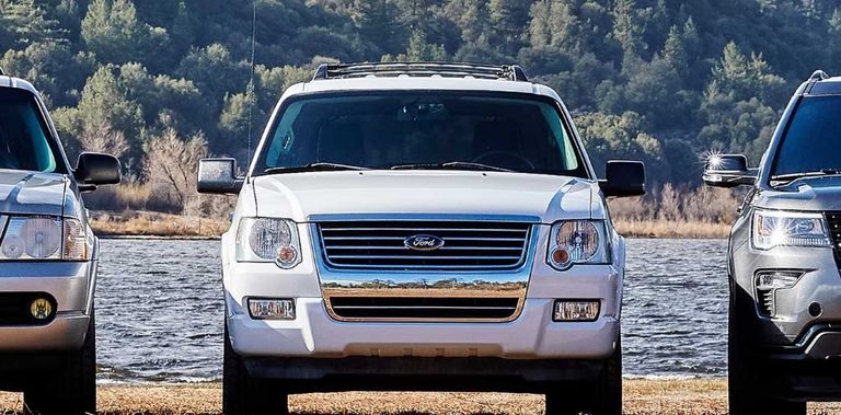 سيارة فورد EXPLORER في أجيالها الست