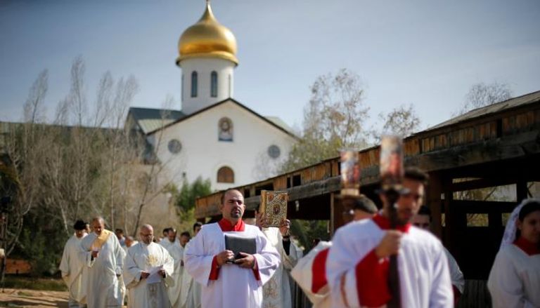 مسيحيون في الأردن يحتفلون بالحج إلى منطقة تعميد المسيح