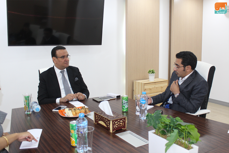 جانب من فعاليات الندوة المتحدث باسم البرلمان المصري في ضيافة