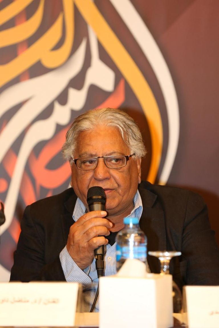 جواد الأسدي خلال المؤتمر الصحفي