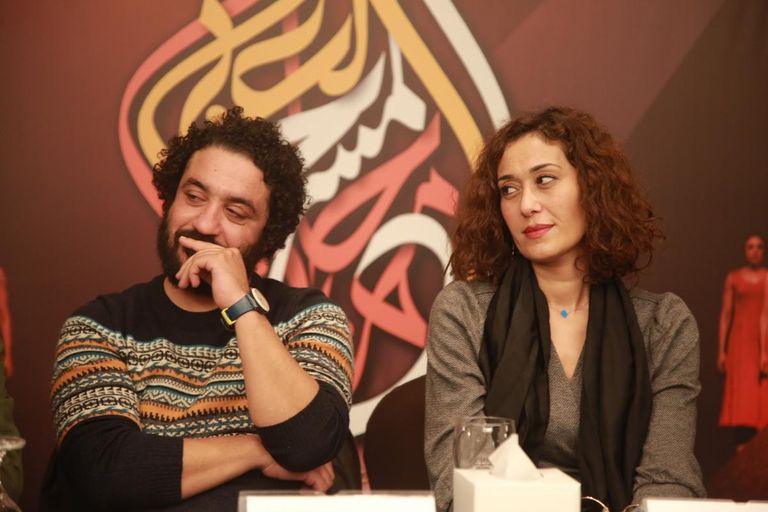 لبنى نعمان بطلة العرض المسرحي التونسي