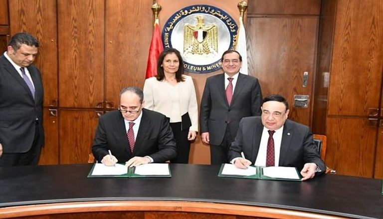 اتفاقيات في قطاع الغاز  بين مصر والأردن