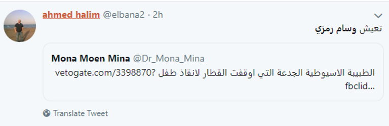 الطبيبة المصرية وسام رمزي