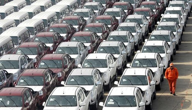سيارات صينية جاهزة للتصدير - رويترز