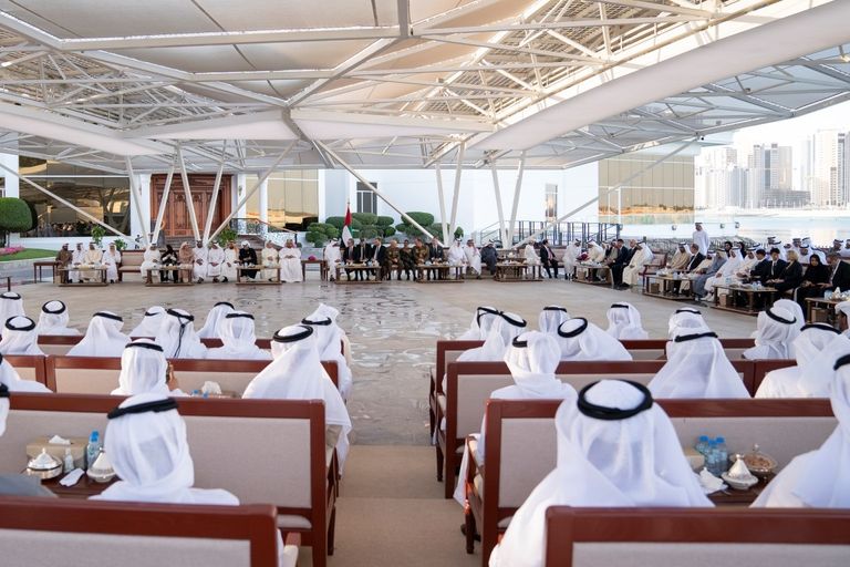 جان من لقاء الشيخ محمد بن زايد آل نهيان ووزير الدفاع الأسترالي