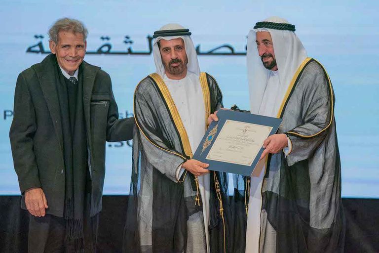 جانب من حفل افتتاح مهرجان الشارقة للشعر العربي 