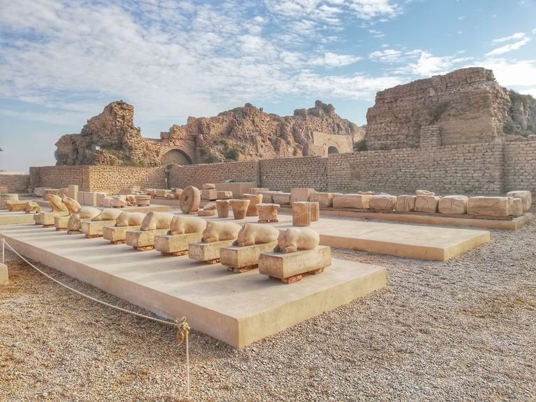 معبد دندرة من الخارج - صورة أرشيفية