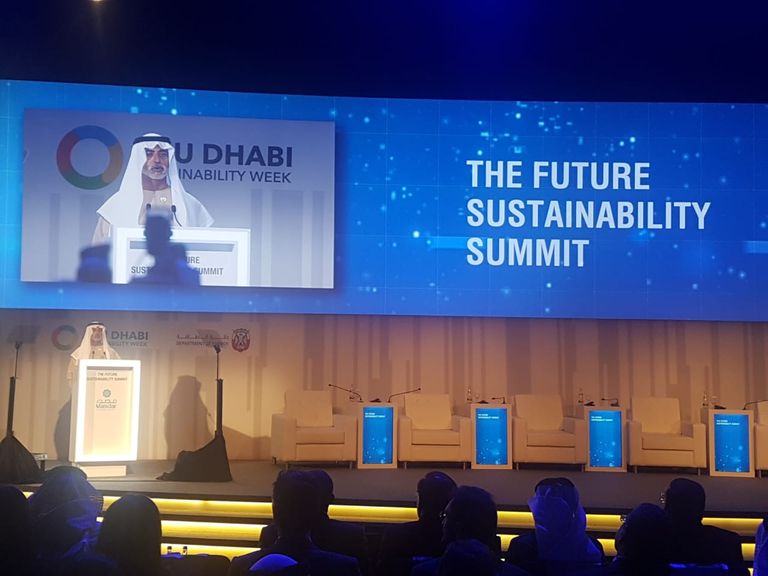  انطلاق قمة المستقبل للاستدامة في أبوظبي