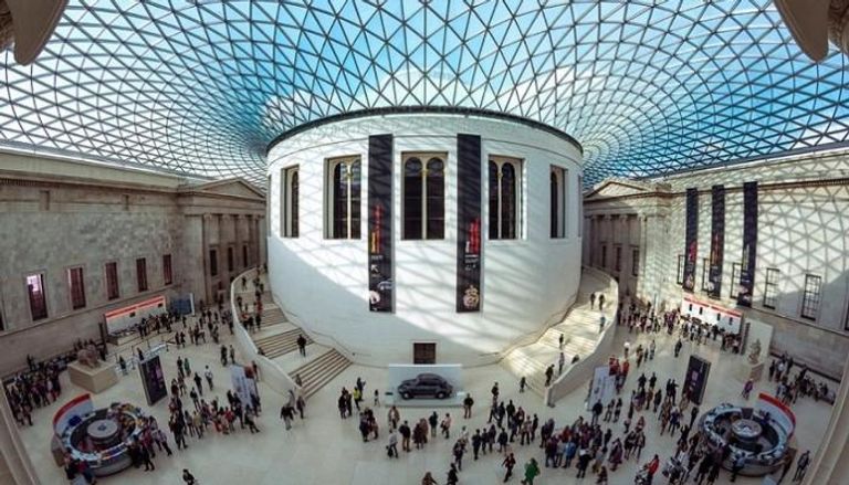 المتحف البريطاني من الداخل