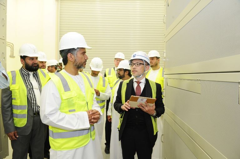  المهندس عويضة المرر رئيس دائرة الطاقة بأبوظبي يفتتح أول مركز تحكم مركزي لتخزين الطاقة