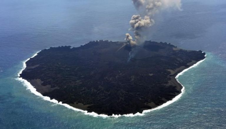بركان سابق في جزيرة يابانية