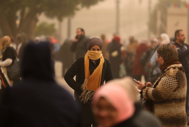 الثلوج تكسو لبنان