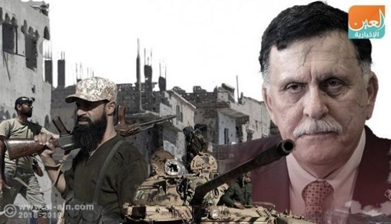 السراج والمليشيات المسلحة يشعلون طرابلس