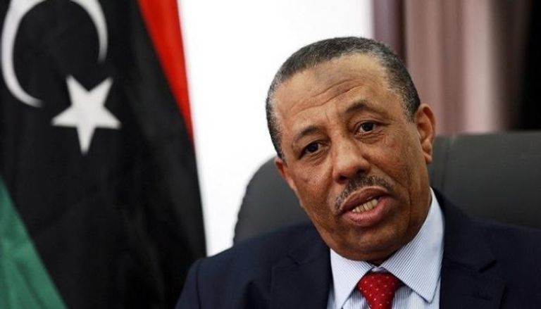 رئيس وزراء الحكومة الليبية المؤقتة عبدالله الثني
