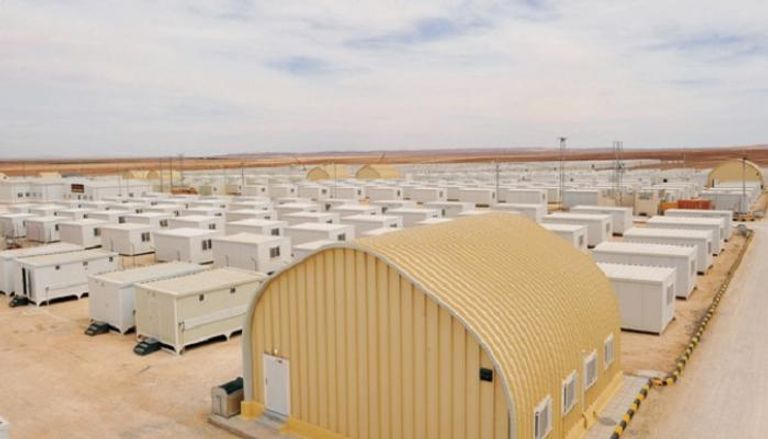 المخيم الإماراتي الأردني بمنطقة "مريجيب الفهود"  - صورة أرشيفية