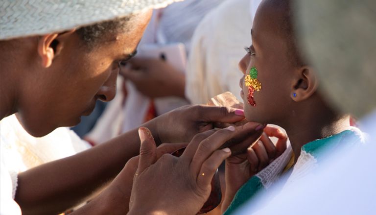 جانب من احتفالات عيد الغطاس في إثيوبيا