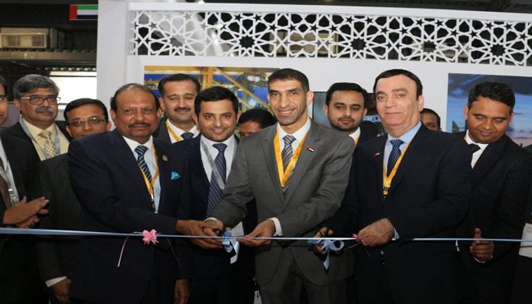 الدكتور ثاني بن أحمد الزيودي خلال لقائه مع رئيس وزراء الهند