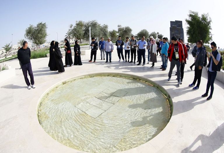 الوفود الإعلامية لكأس آسيا