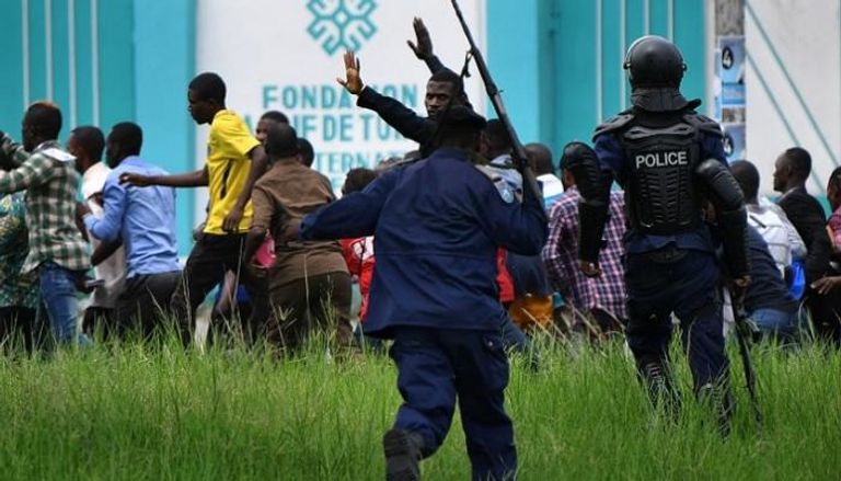 مواجهات بين الشرطة ومؤيدي مارتن فيولو في الكونغو