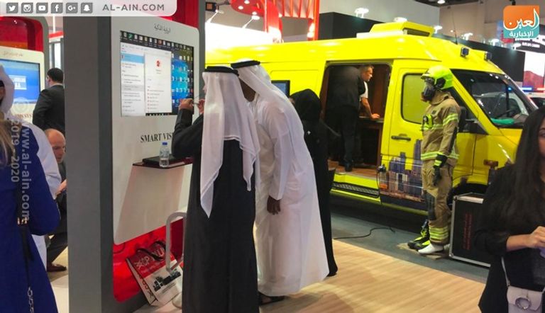 شعار معرض "إنترسك 2019" دبي