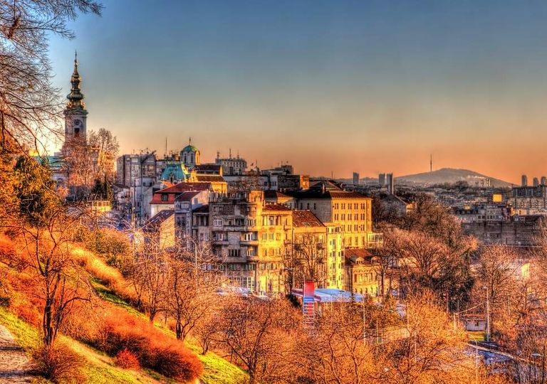 بلجراد عاصمة صربيا - صورة أرشيفية