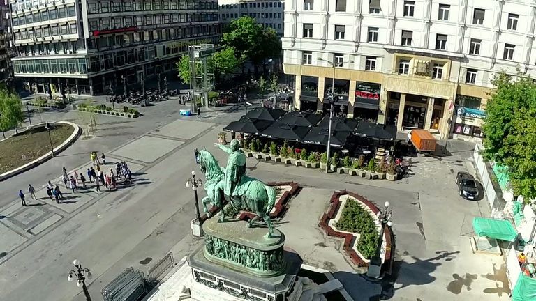 بلجراد عاصمة صربيا - صورة أرشيفية