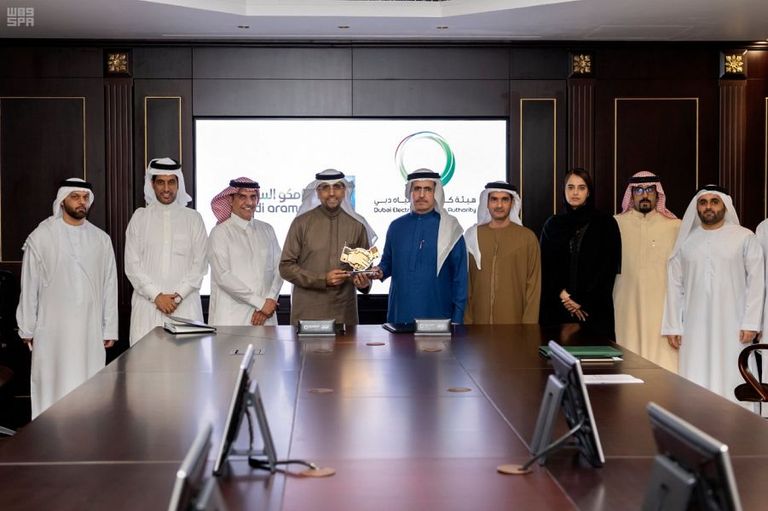تعزيز التعاون بين هيئة كهرباء ومياه دبي وأرامكو السعودية