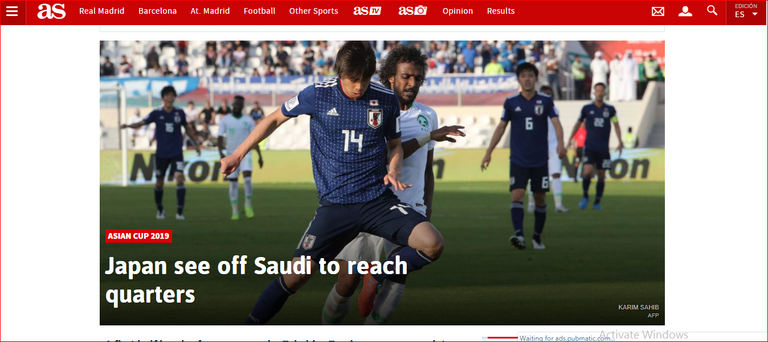 المنتخب السعودي ضد اليابان