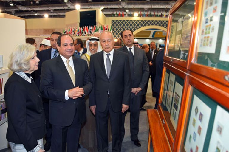 الرئيس المصري عبدالفتاح السيسي يفتتح معرض القاهرة الدولي للكتاب