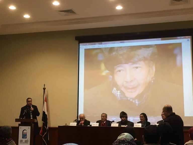 جانب من احتفالية تكريم الدكتور محمد عناني