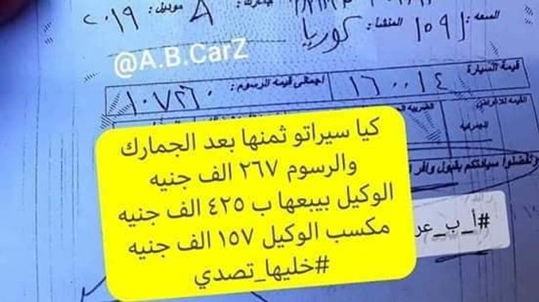 جانب من الصور المتداولة من جانب حملة "خليها تصدي" جانب من الصور المتداولة من جانب حملة