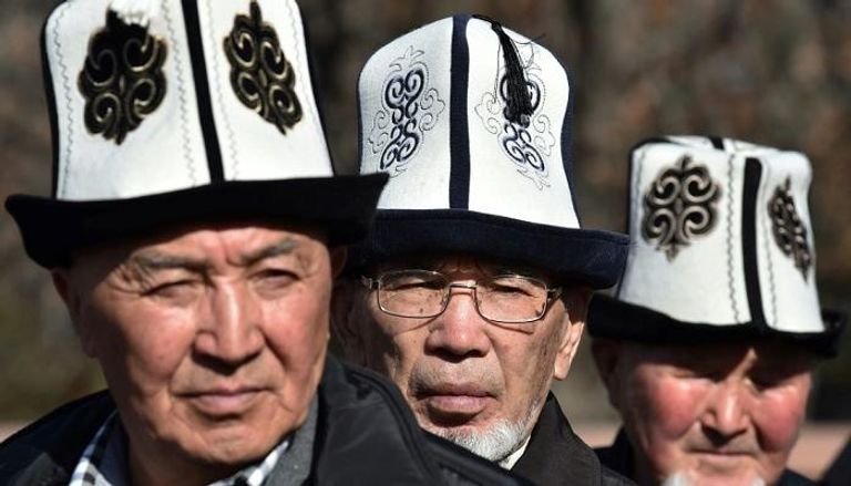 القبعة الوطنية في قرغيزستان "كالباك" 