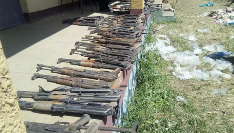 أسلحة تركية مضبوطة في إثيوبيا- أرشيفية