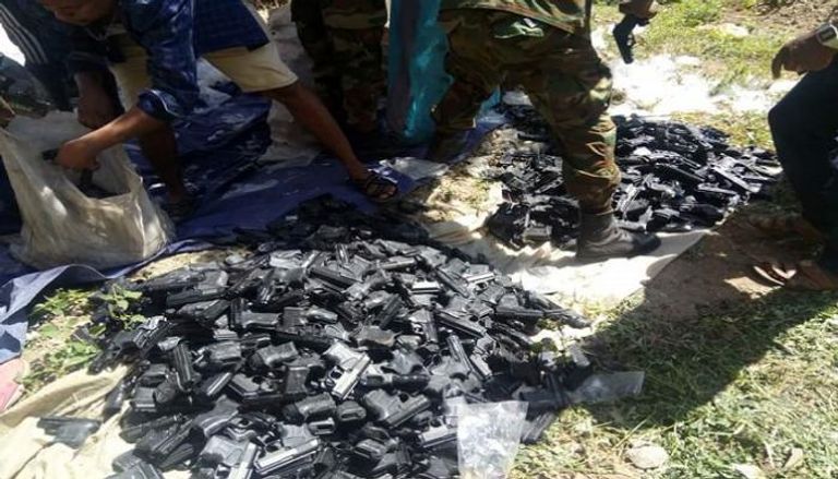 أسلحة تركية مضبوطة في إثيوبيا - أرشيفية