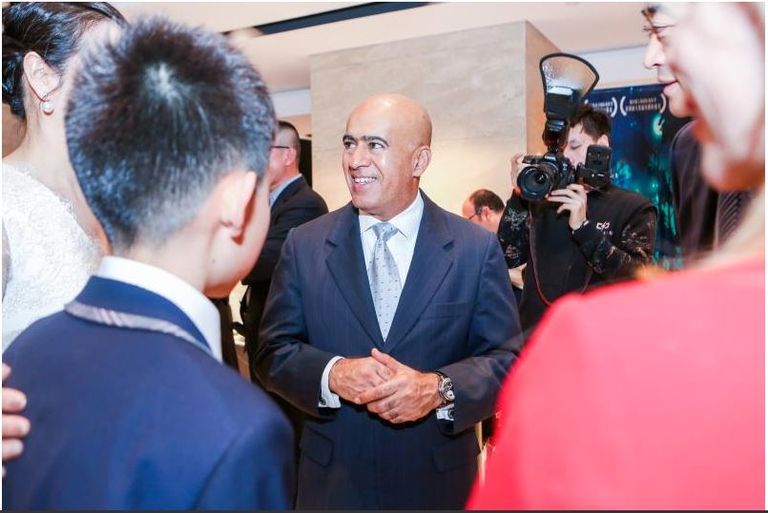 السفير الإماراتي وعقيلته بين المشاركين في الفعالية