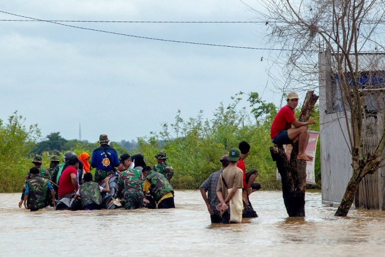 الفيضان تسبب في تشريد الآلاف