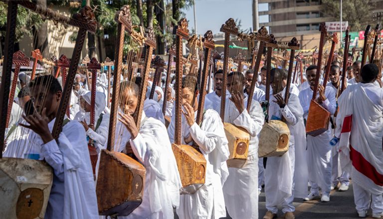  "بغنا".. آلة موسيقية تتعالى نغماتها في الكنائس الإثيوبية