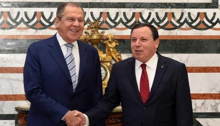 وزير الخارجية التونسي ونظيره الروسي