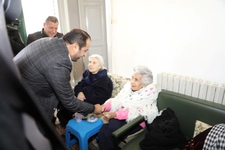 السفير خلال جولته في شمال لبنان