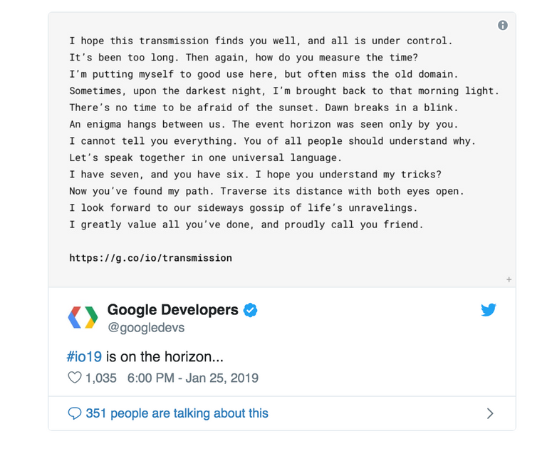 مؤتمر مطوري جوجل 2018 - صورة أرشيفية