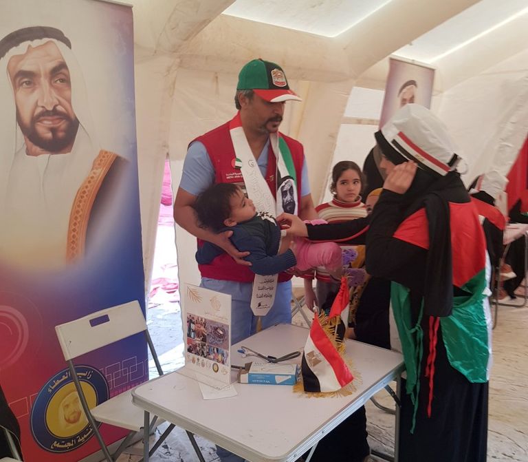 حملة الشيخة فاطمة الإنسانية تدشن مهامها في القرى المصرية