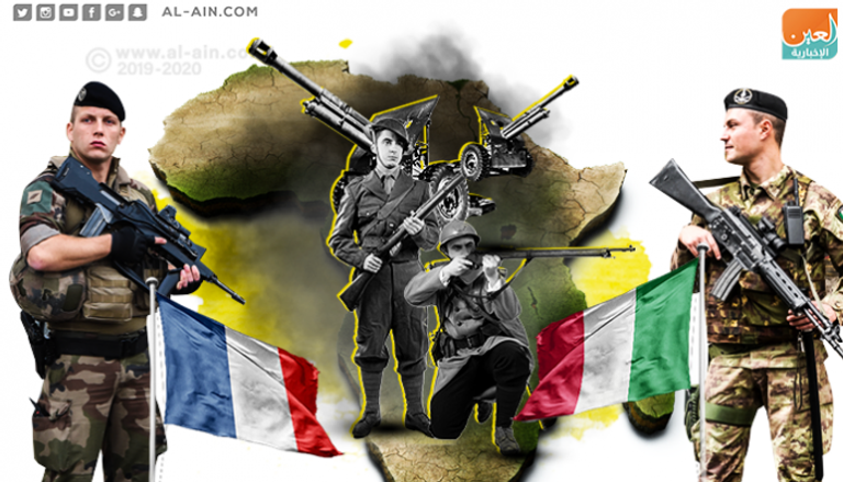 صراع فرنسا وإيطاليا في أفريقيا