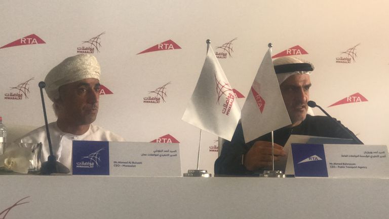 دبي تستقبل أول حافلة ركاب ضمن خط "دبي عمان الدولي"