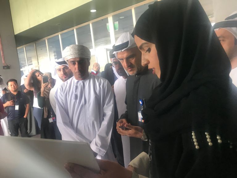 دبي تستقبل أول حافلة ركاب ضمن خط "دبي عمان الدولي"